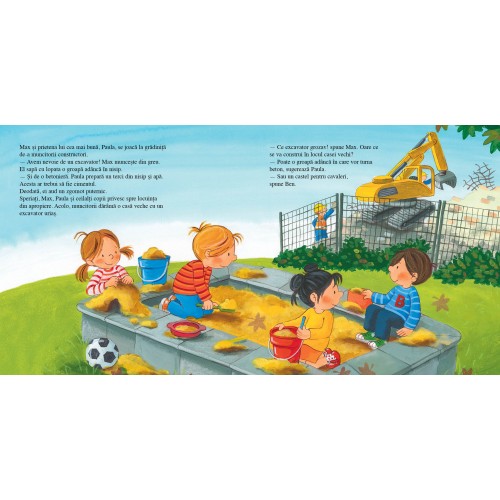 MAX VIZITEAZA SANTIERUL DE CONSTRUCTII