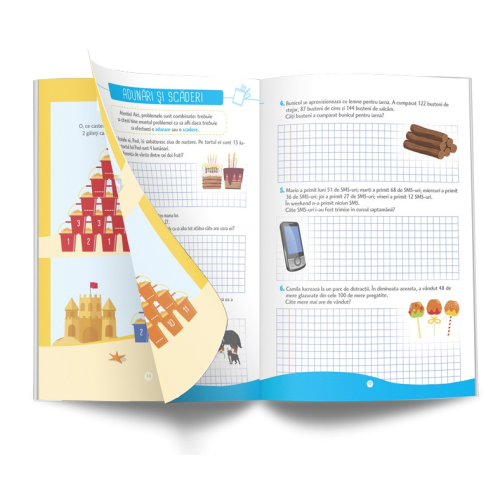 Probleme de mate pentru mici genii - Clasa a II-a