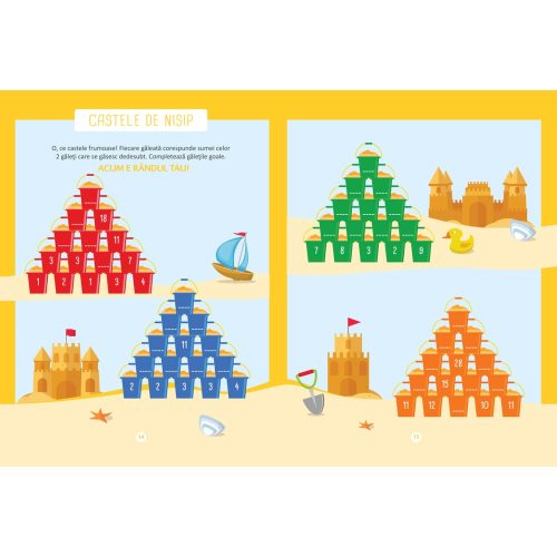 Probleme de mate pentru mici genii - Clasa a II-a