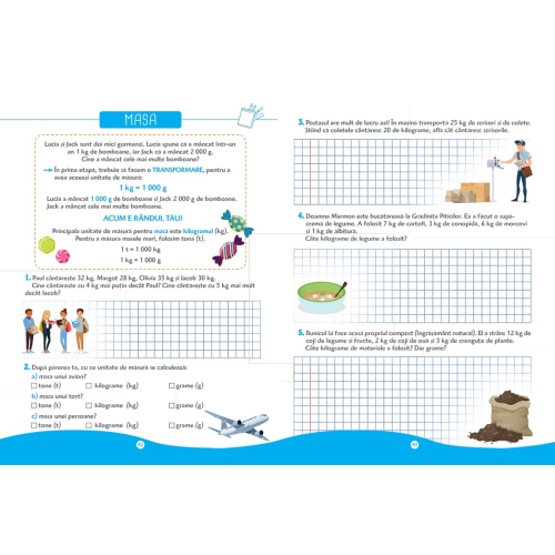 Probleme de mate pentru mici genii - Clasa a II-a