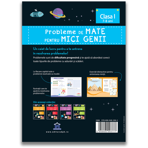 Probleme de mate pentru mici genii - Clasa I