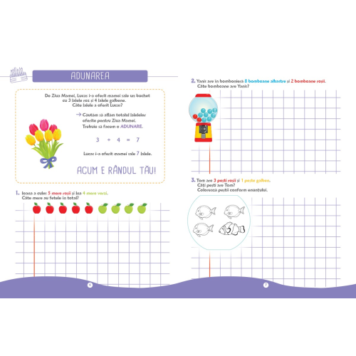 Probleme de mate pentru mici genii - Clasa pregatitoare