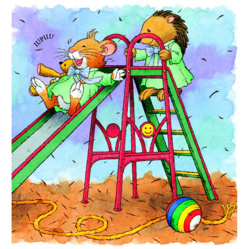 Ronti Ront nu vrea sa mearga la gradinita