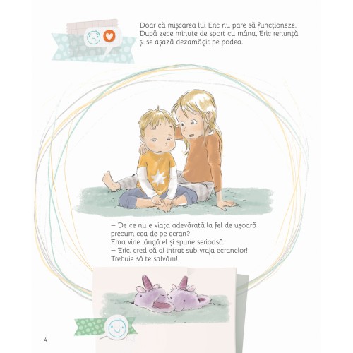 Vraja ecranelor: Ema si Eric regasesc placul de joc